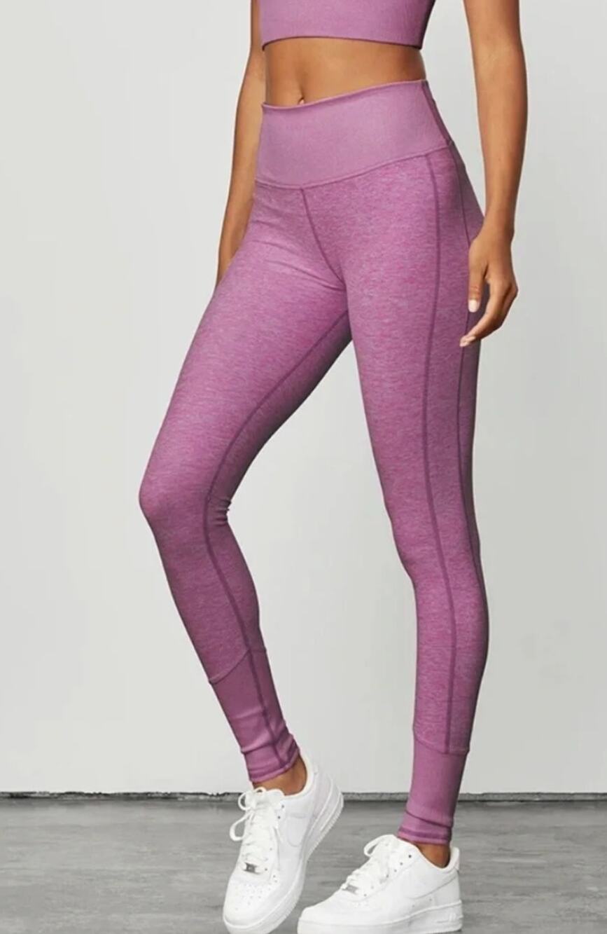 Alo Yoga Legging XXS High Waist Alosoft Electric Violet Lounge Yoga Gym Athletic